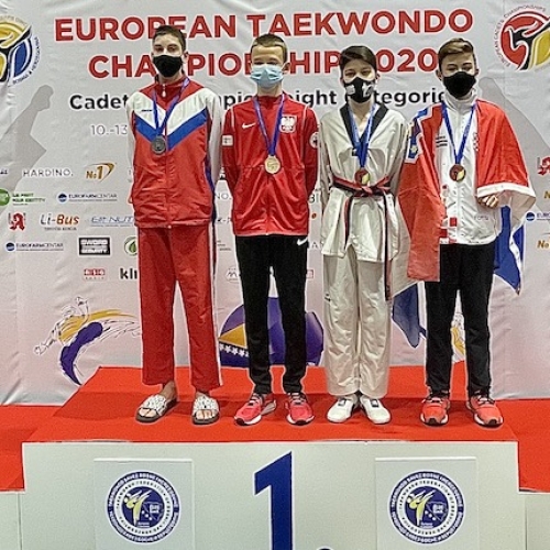 Mateusz Chrzanowski Mistrzem Europy Kadetów