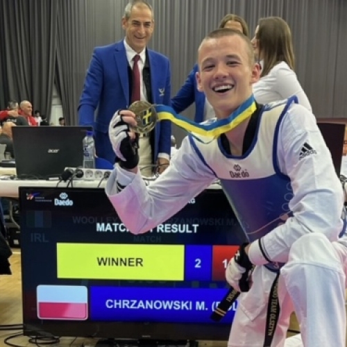Mateusza Chrzanowskiego złoto Pucharu Świata Swedish Open 2023